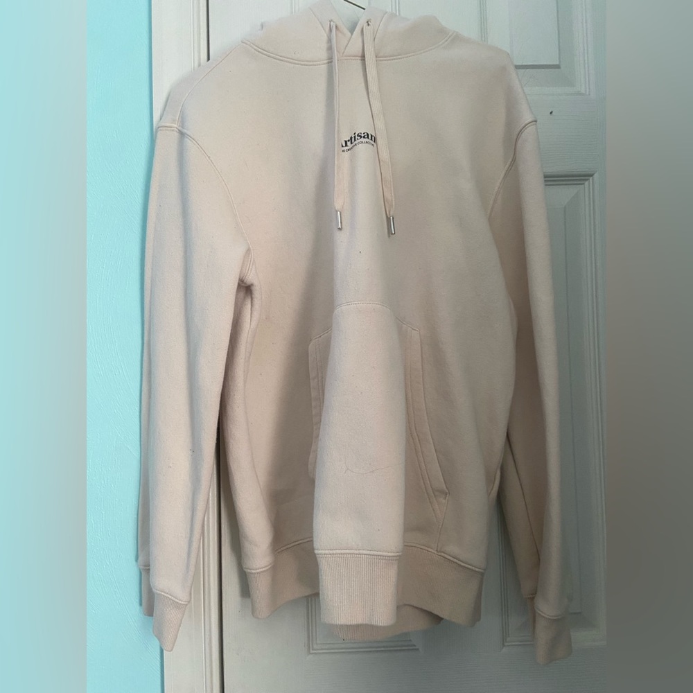 beige H&M medium artisan hoodie